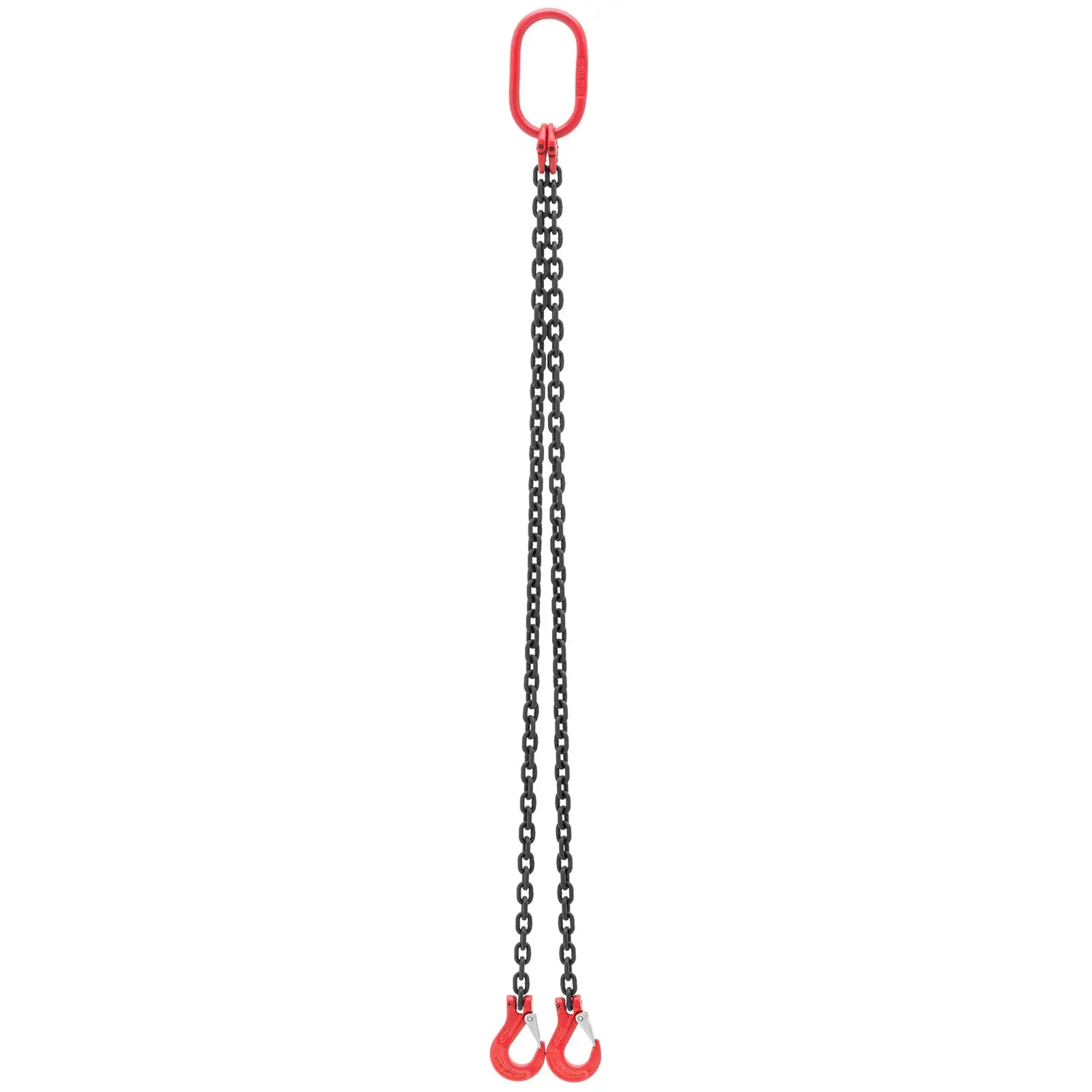 Dvižna veriga - 1600 kg - 2 x 1 m - črna/rdeča