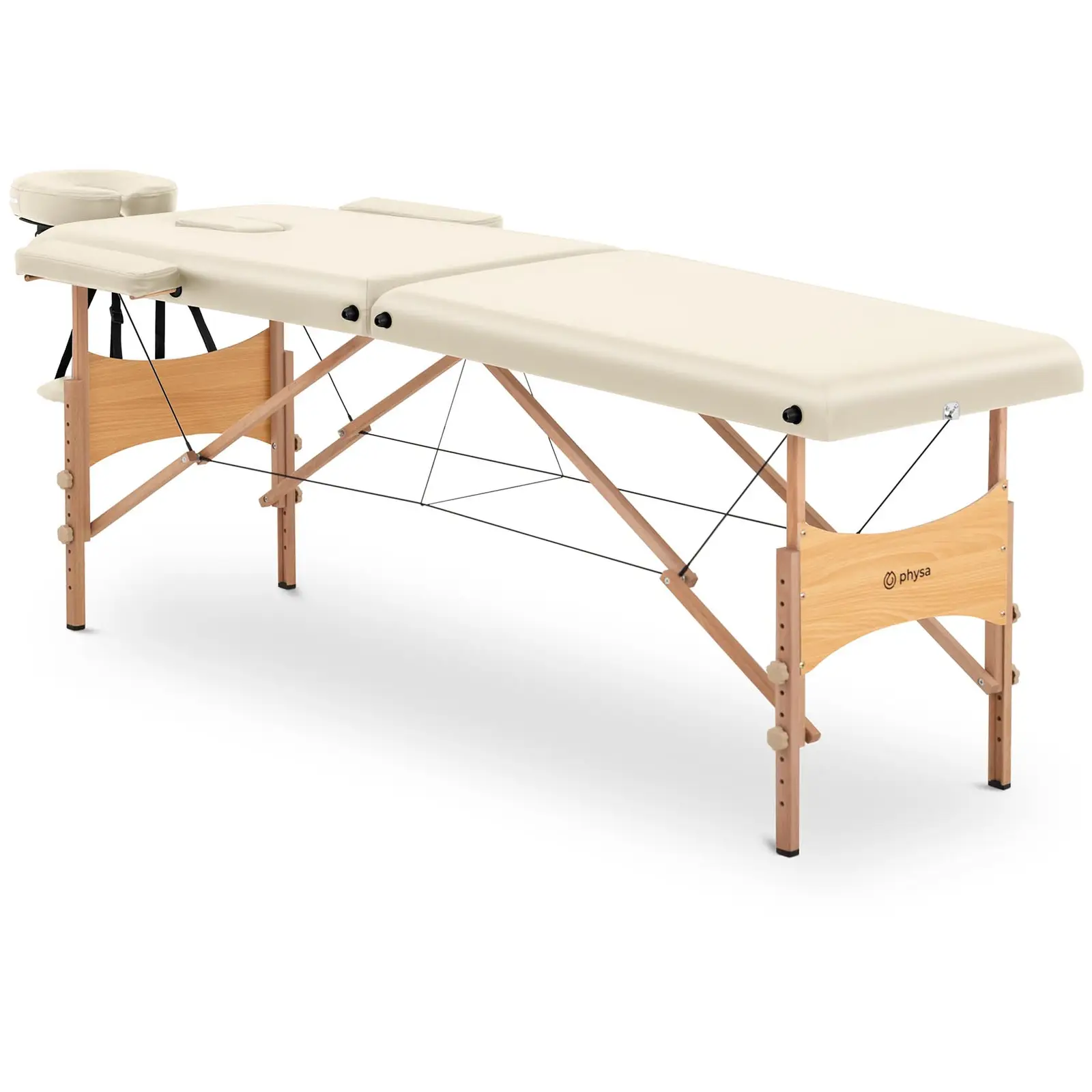 Zložljiva masažna miza - 185 x 60 x 63-86 cm - 227 kg - 