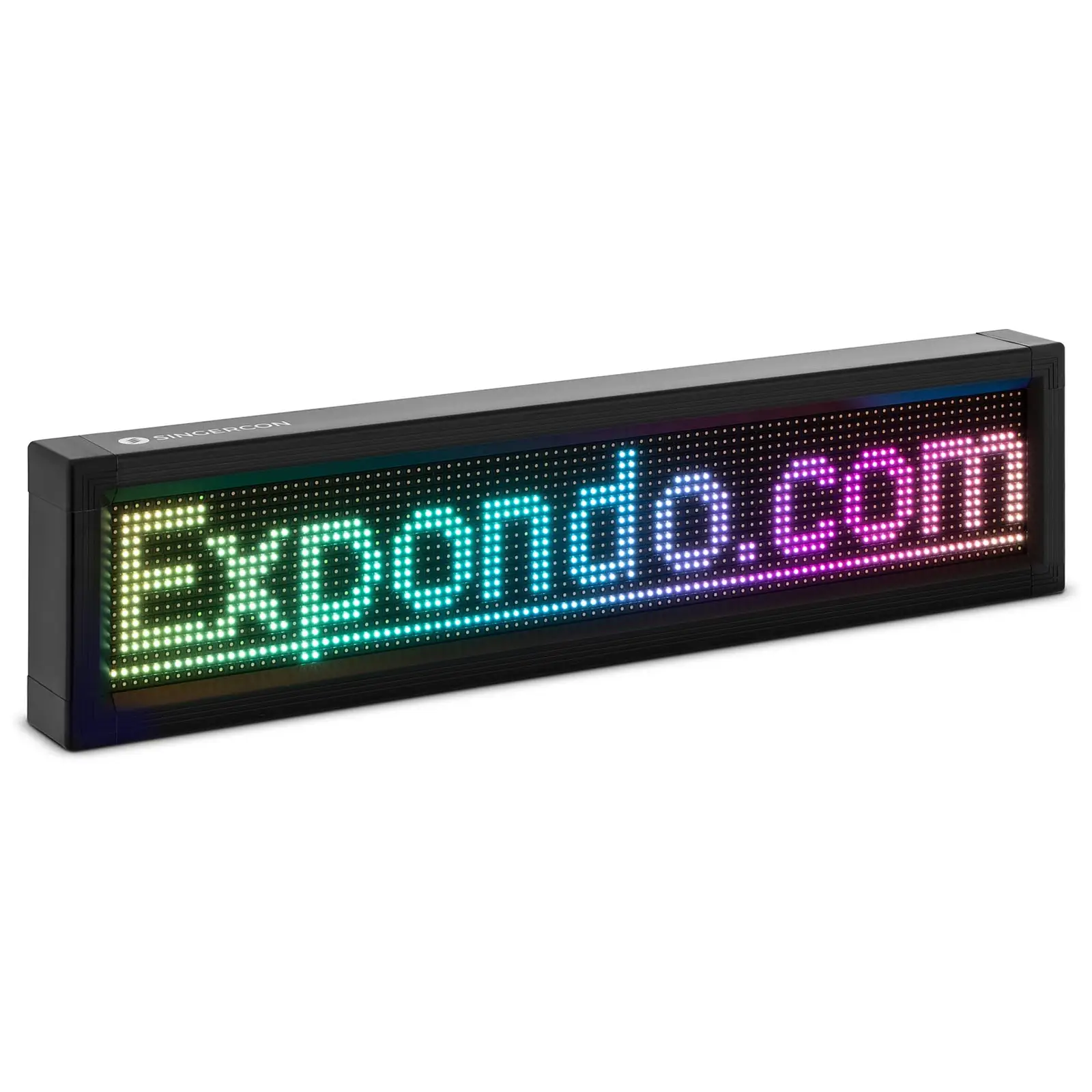Plošča z LED zaslonom - 96 x 16 barvne LED diode - 67 x 19 cm - možnost programiranja prek 