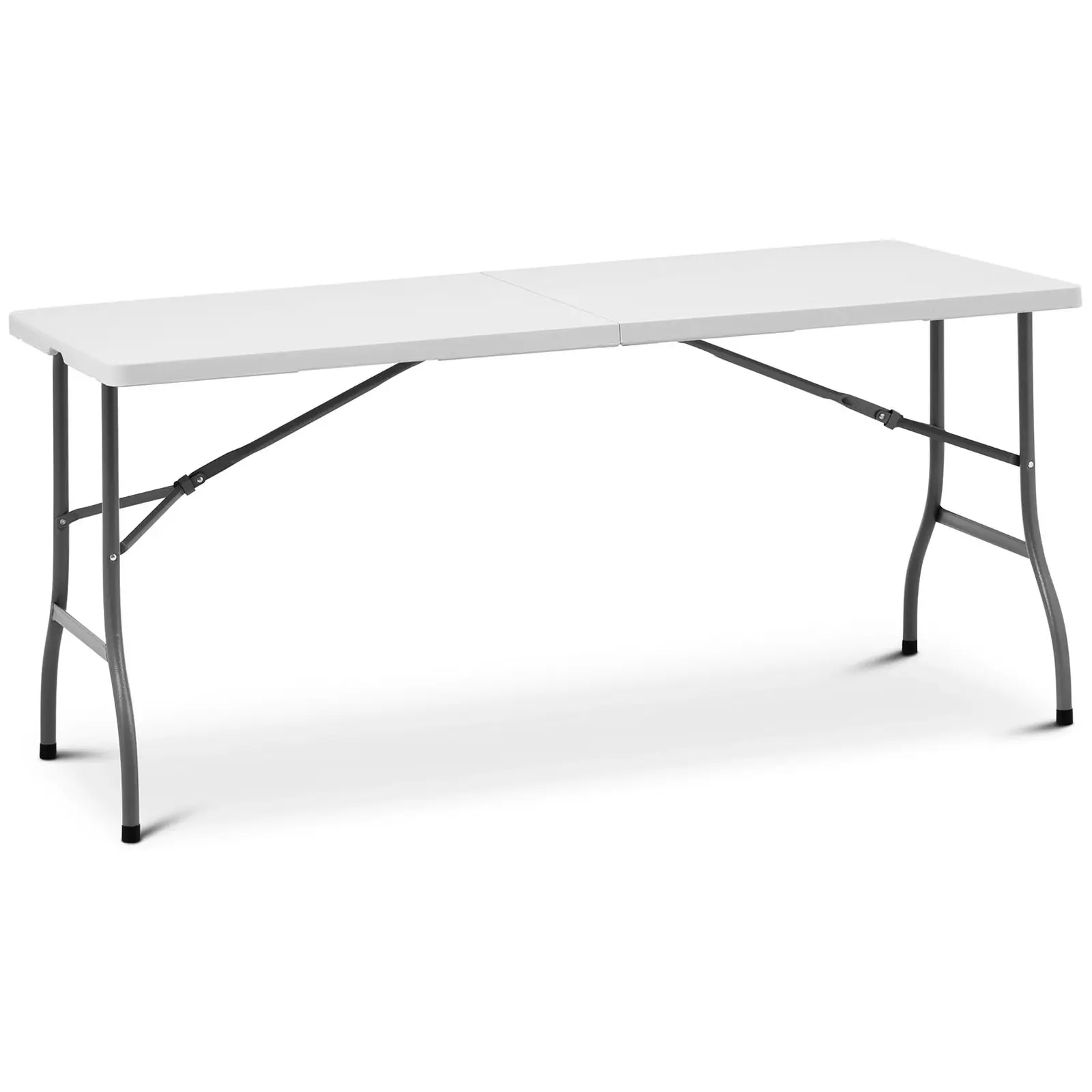 Zložljiva miza - 1520 x 700 x 740 mm - Royal Catering - 150 kg - notrjanja/zunanja - bela