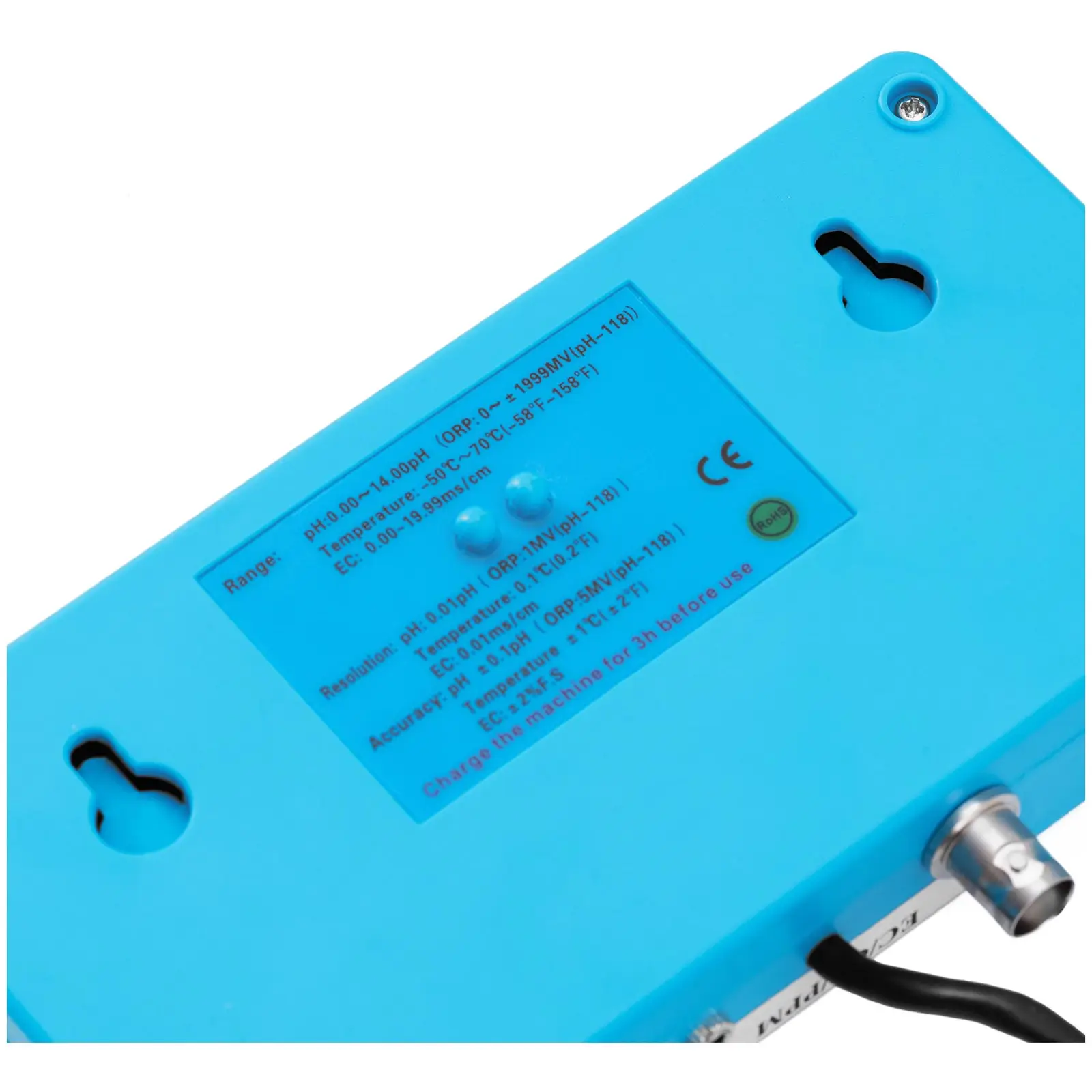 Digitalni vodni merilnik - temperatura - pH - EC - TDS - CF