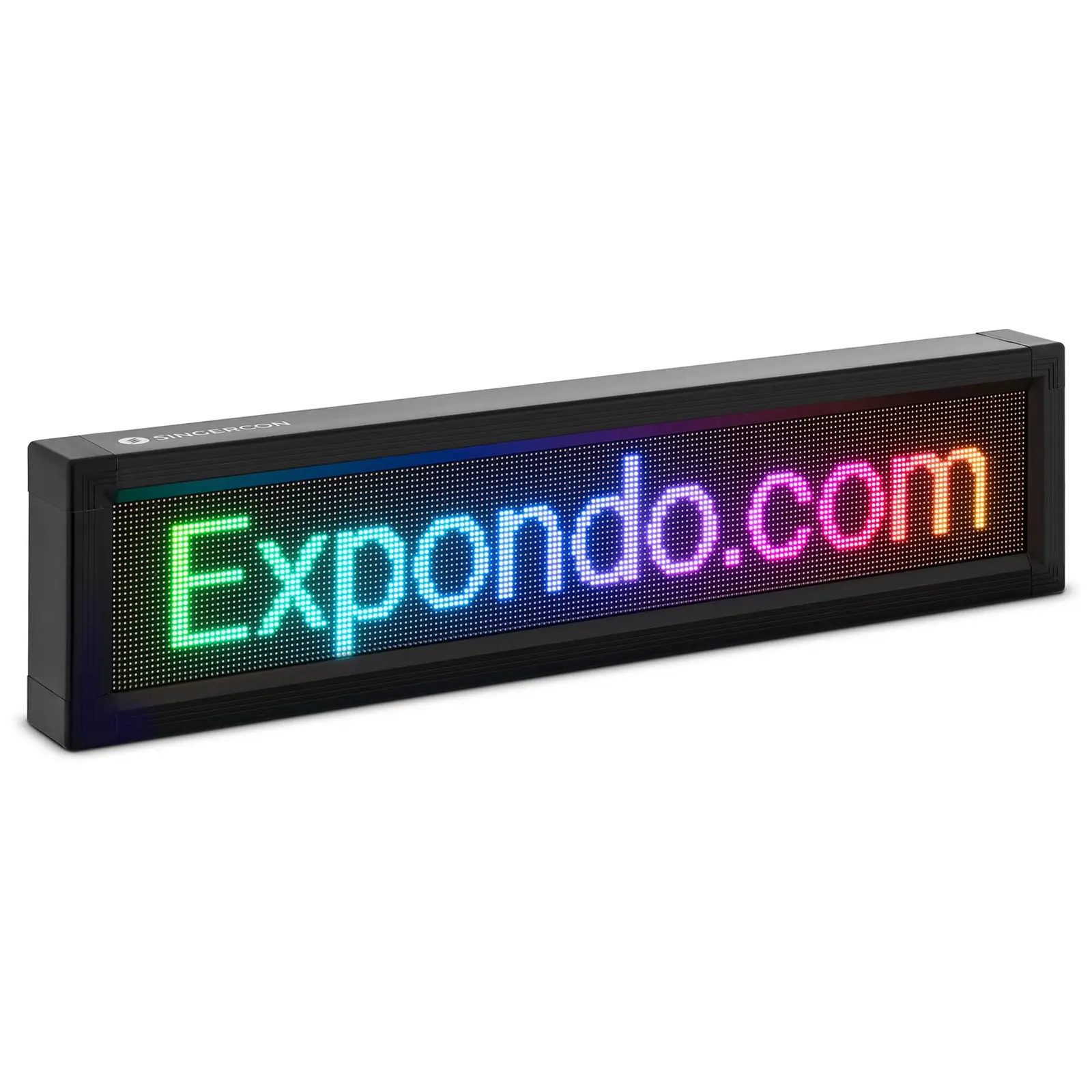 Plošča z LED zaslonom - 192 x 32 barvne LED diode - 67 x 19 cm - možnost programiranja prek 