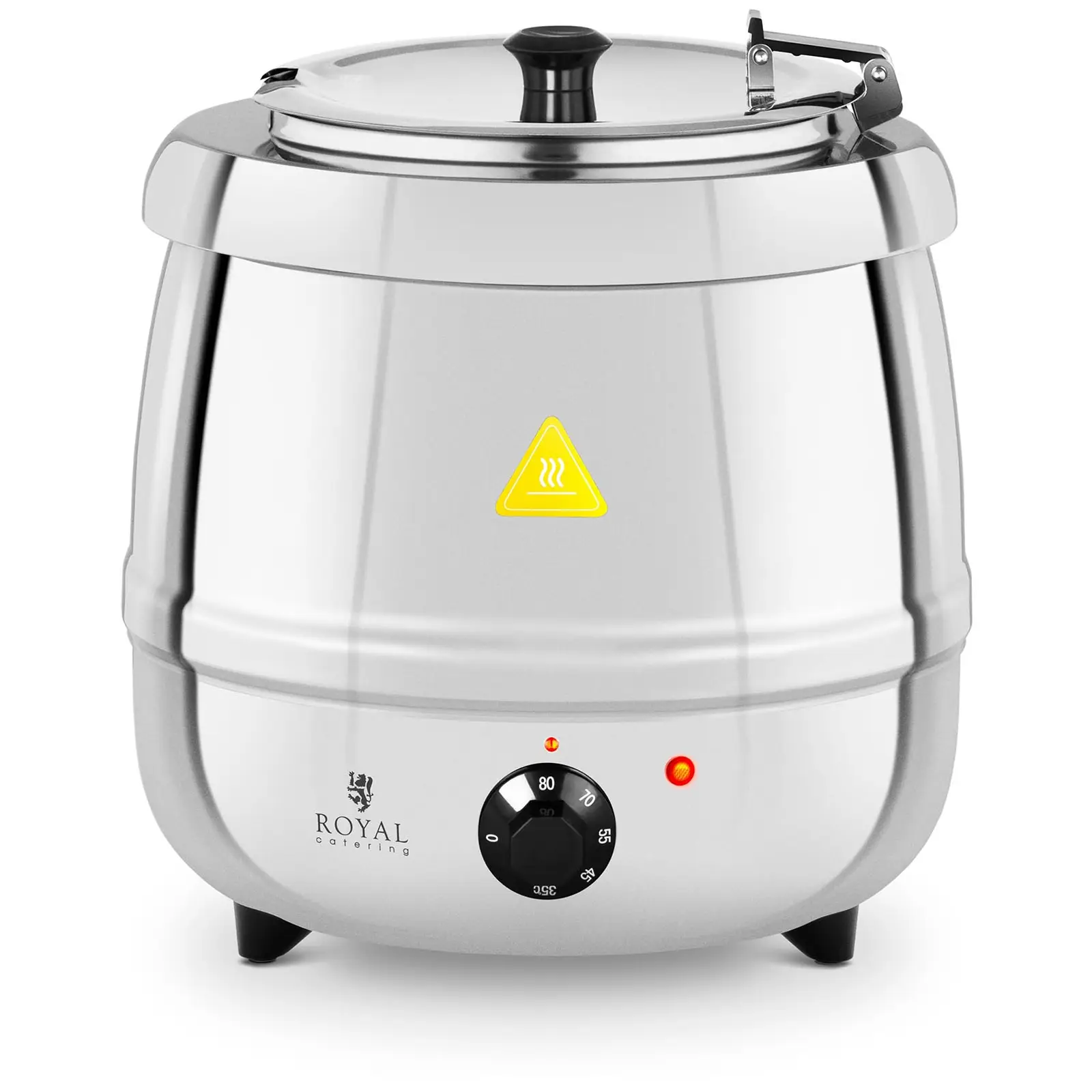 Kuhalnik za juho - električni - 10 L - 400 W - iz nerjavečega jekla
