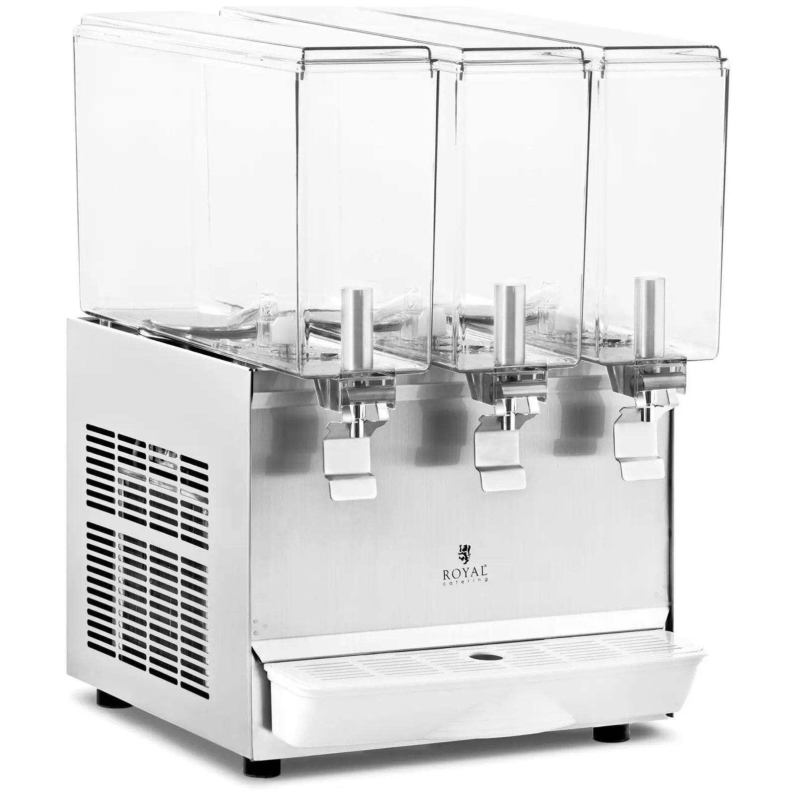 Dozator za sok - 3 x 10 L - Royal Catering - hladilni sistem