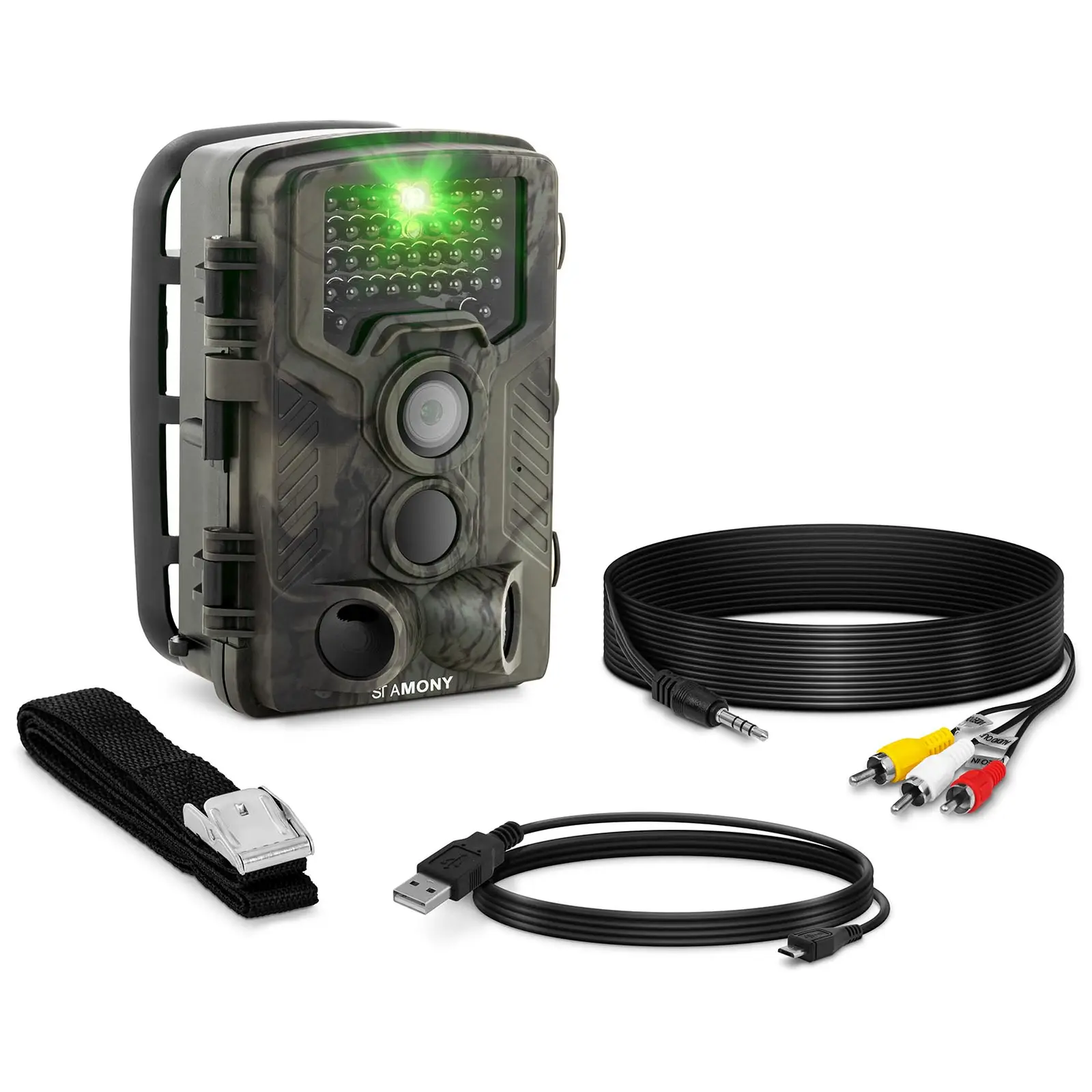 Kamera za opazovanje - 8 MP - 2,7K Full HD - 46 IR LED - 20 m - 0,3 s