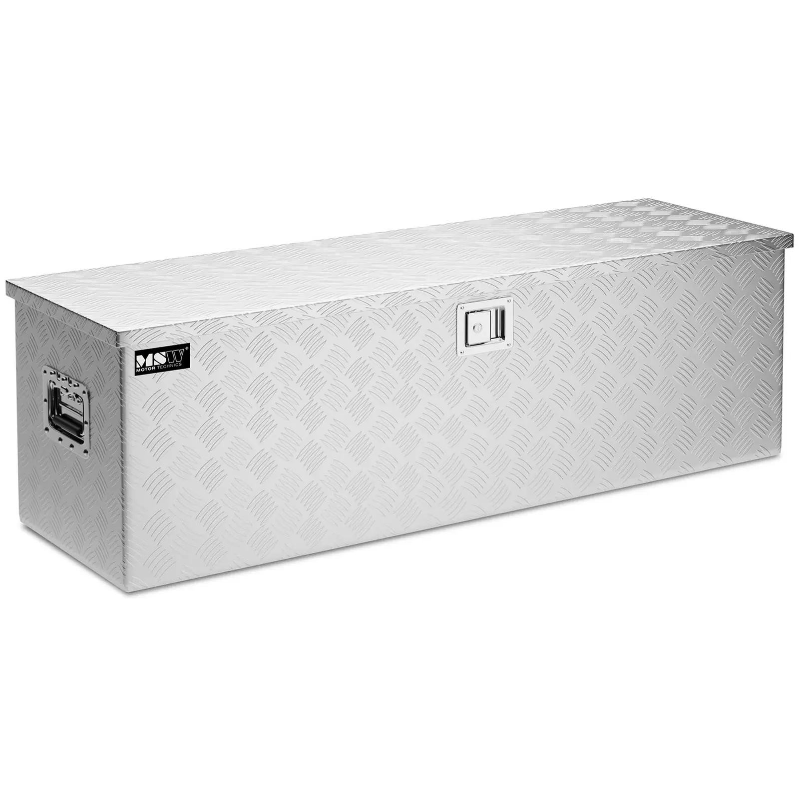 Aluminijasta škatla za orodje - 124 x 38 x 38 cm - 150 L