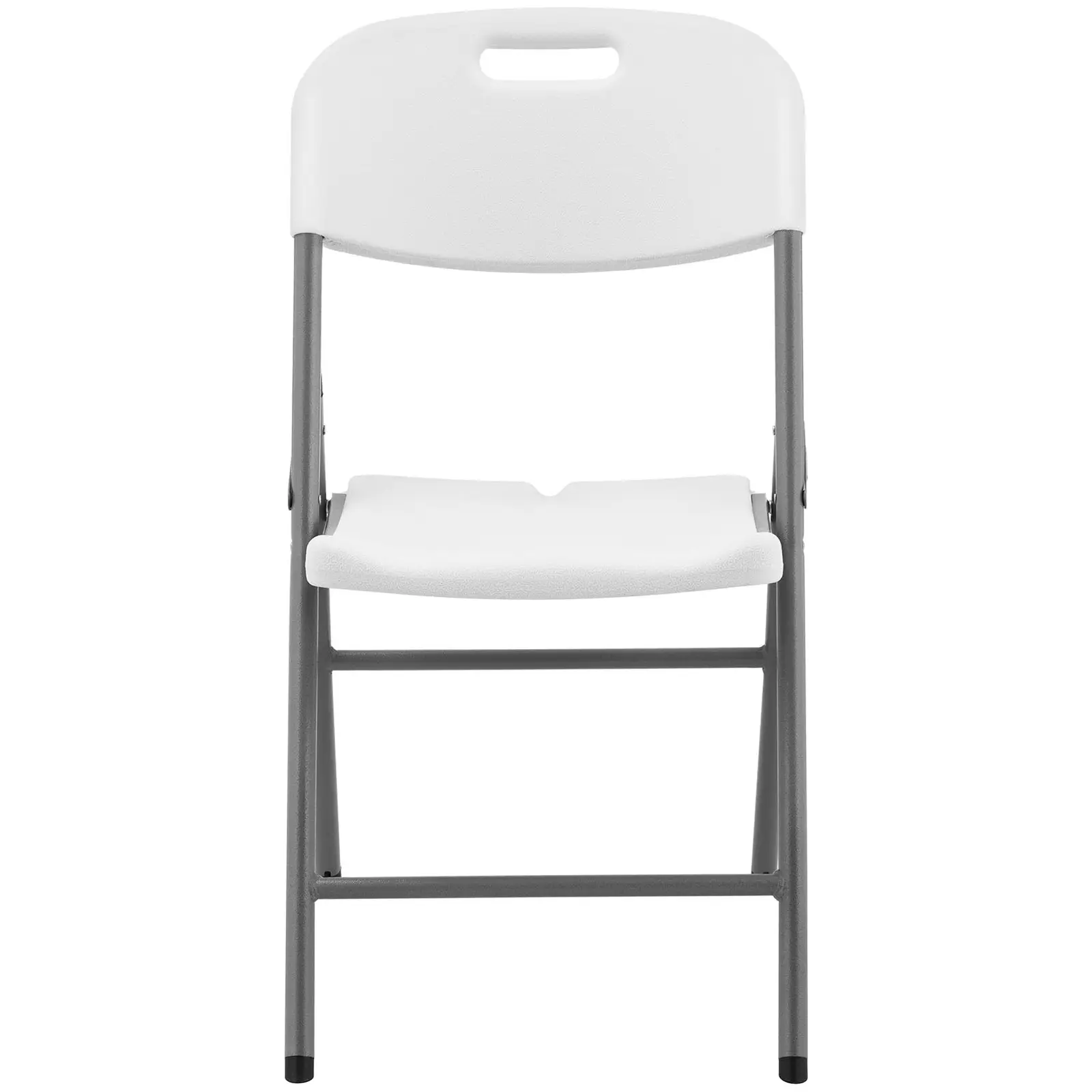 Zložljivi stoli - komplet 4 - Royal Catering - 180 kg - sedežna površina: 40 x 38 cm - beli