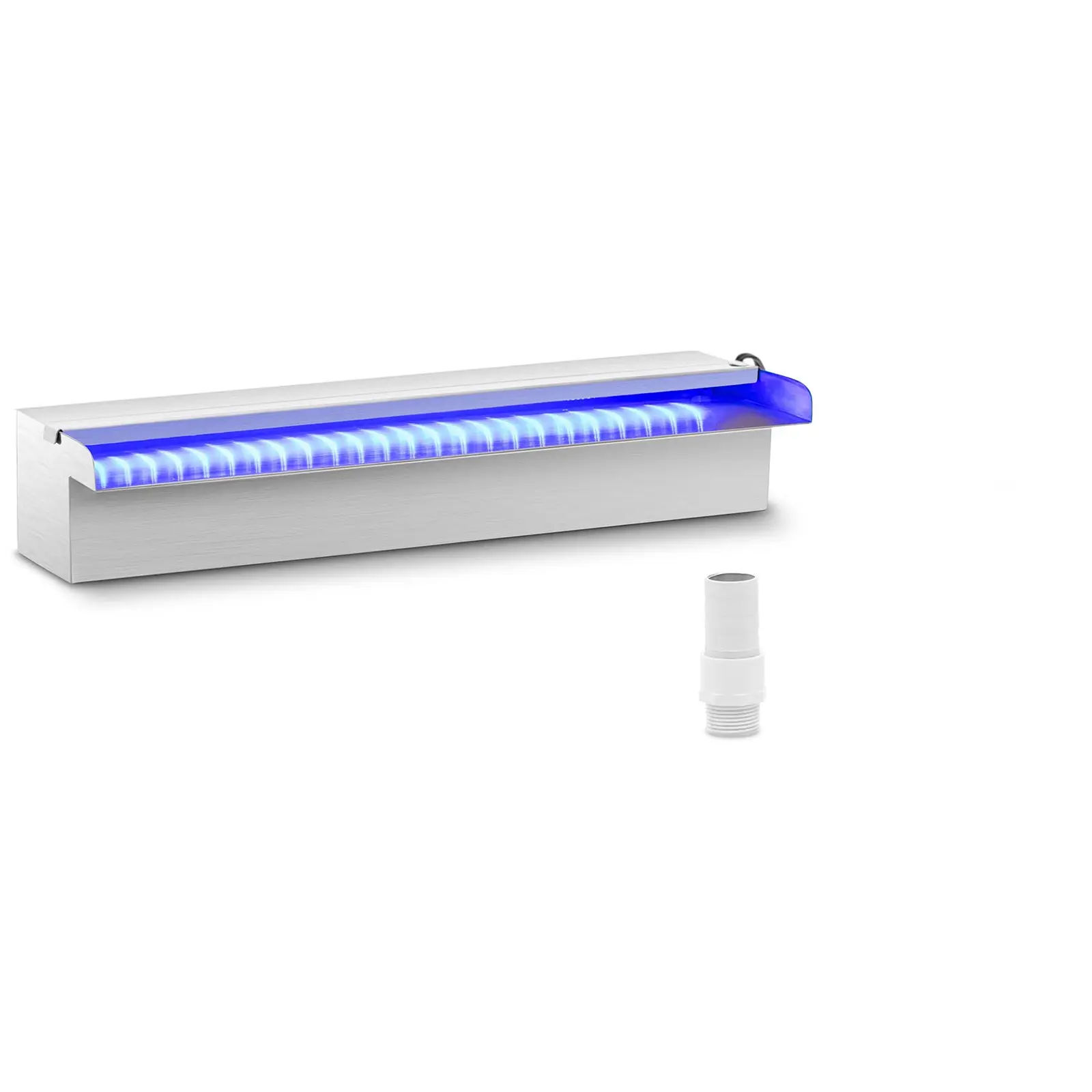 Prenapetostna prha - 45 cm - LED osvetlitev - modra / bela